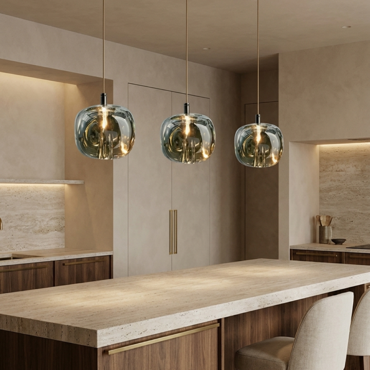 Kusti | Glass Pendant Light
