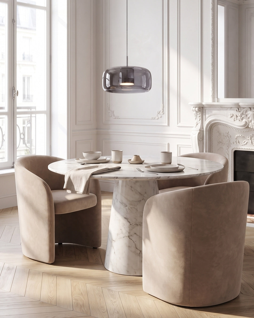 Bente | Glass Pendant Light