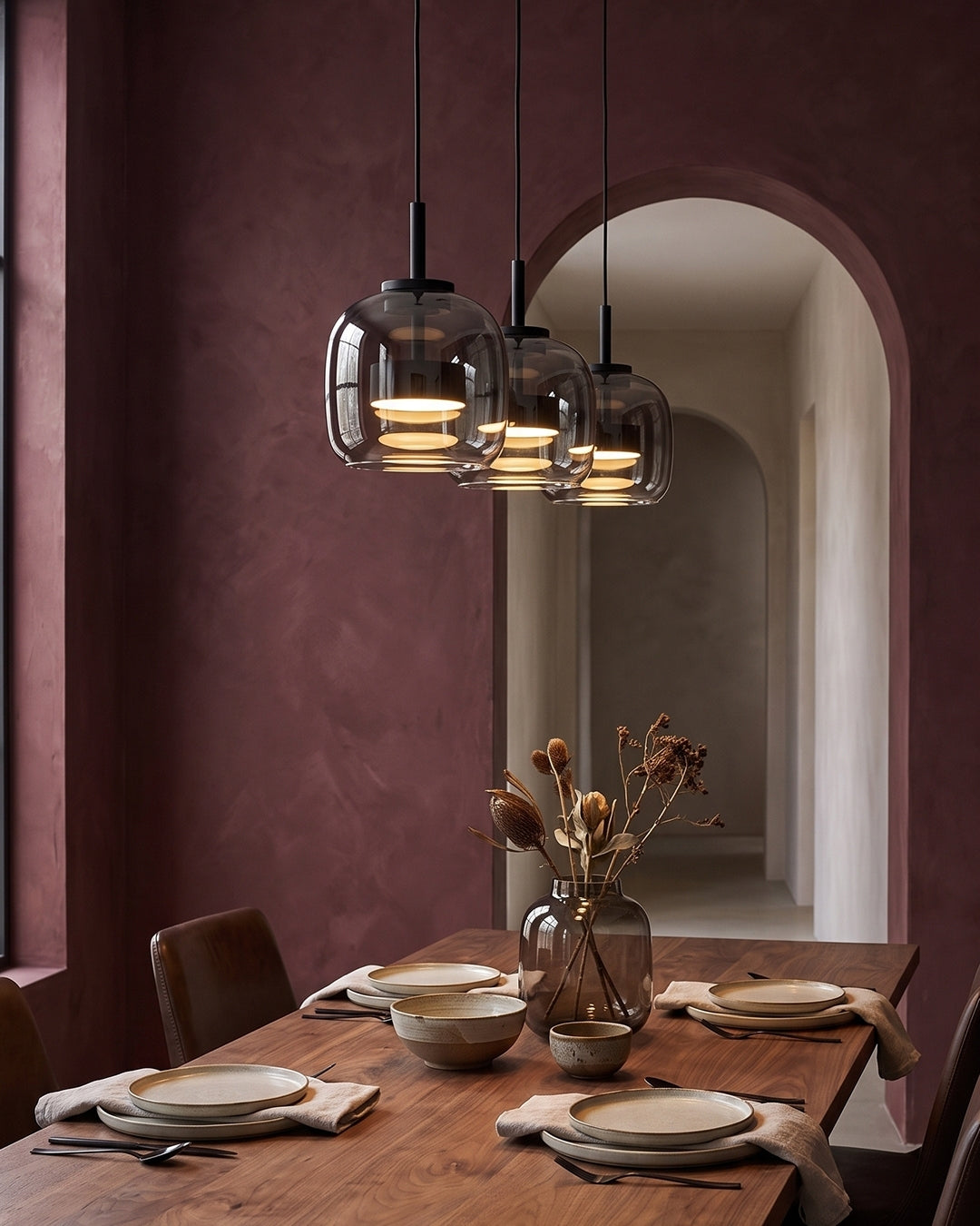 Bente | Glass Pendant Light