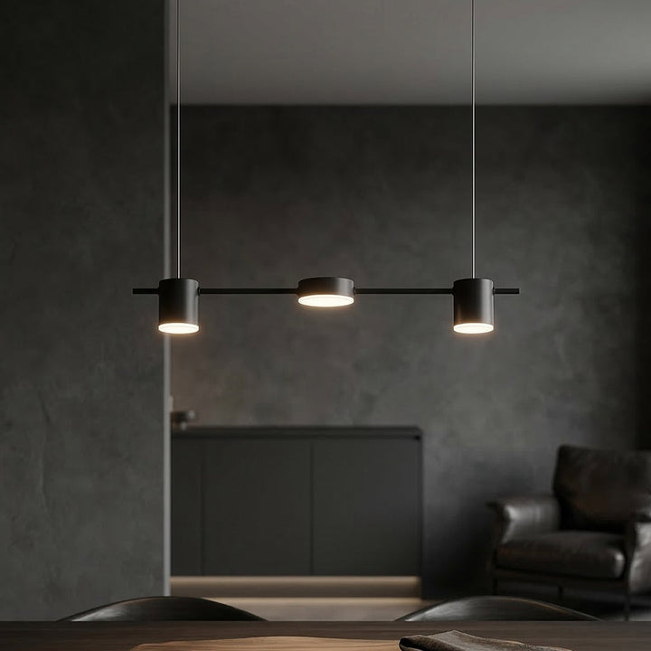 Rosalina | Metal Linear Multi-Head Pendant Light