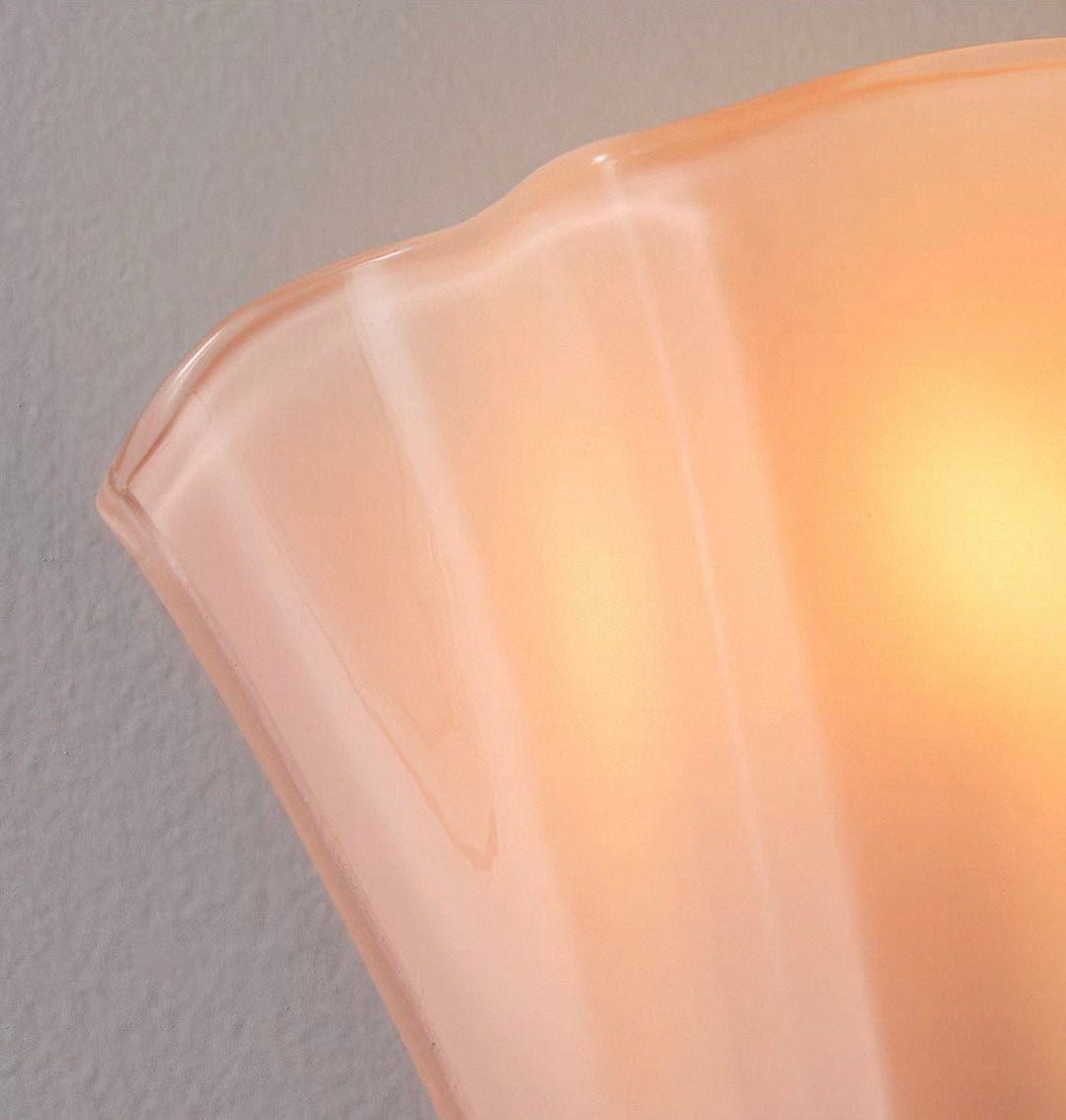 Vika | Milk Glass Wall Sconce