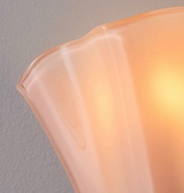 Vika | Milk Glass Wall Sconce