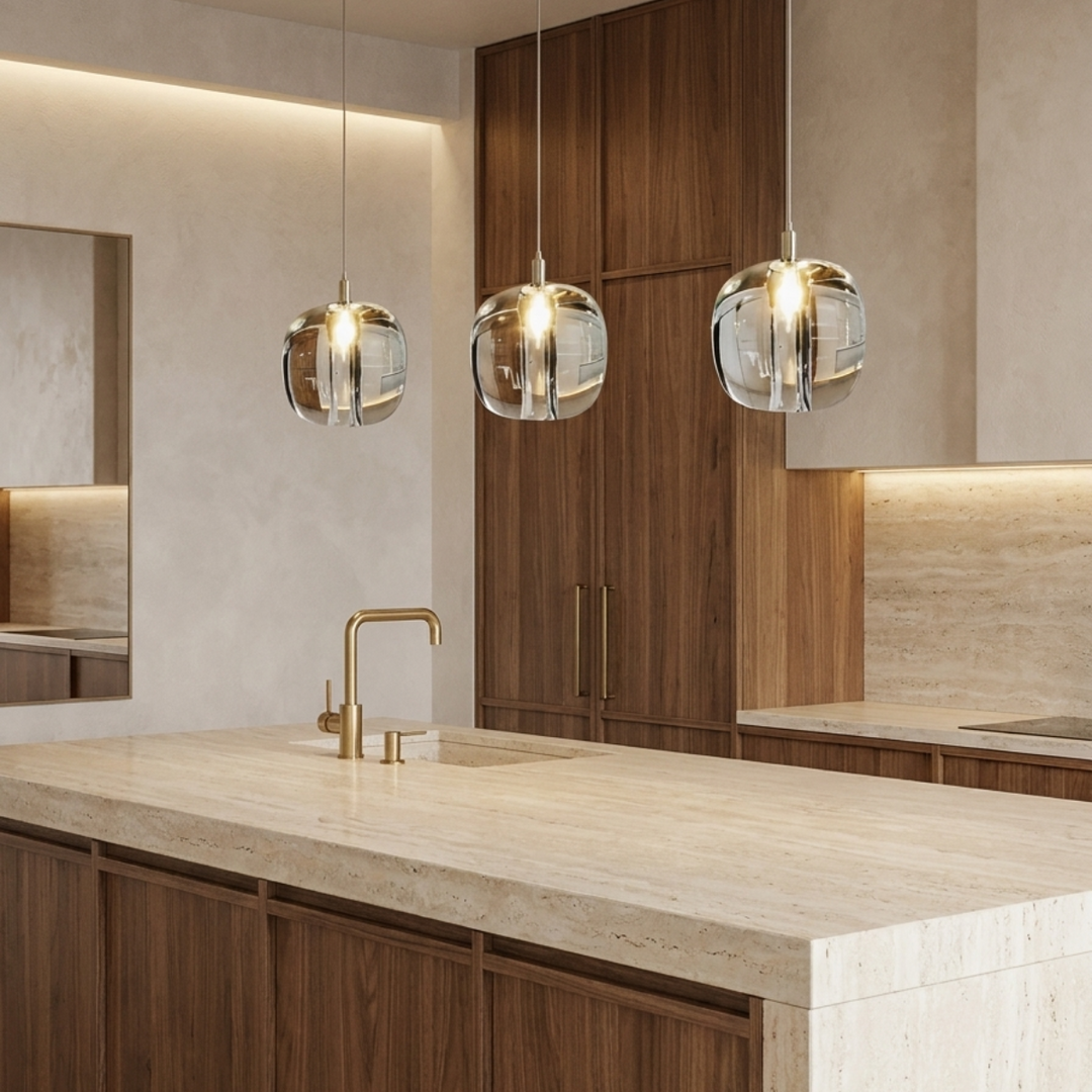Kusti | Glass Pendant Light