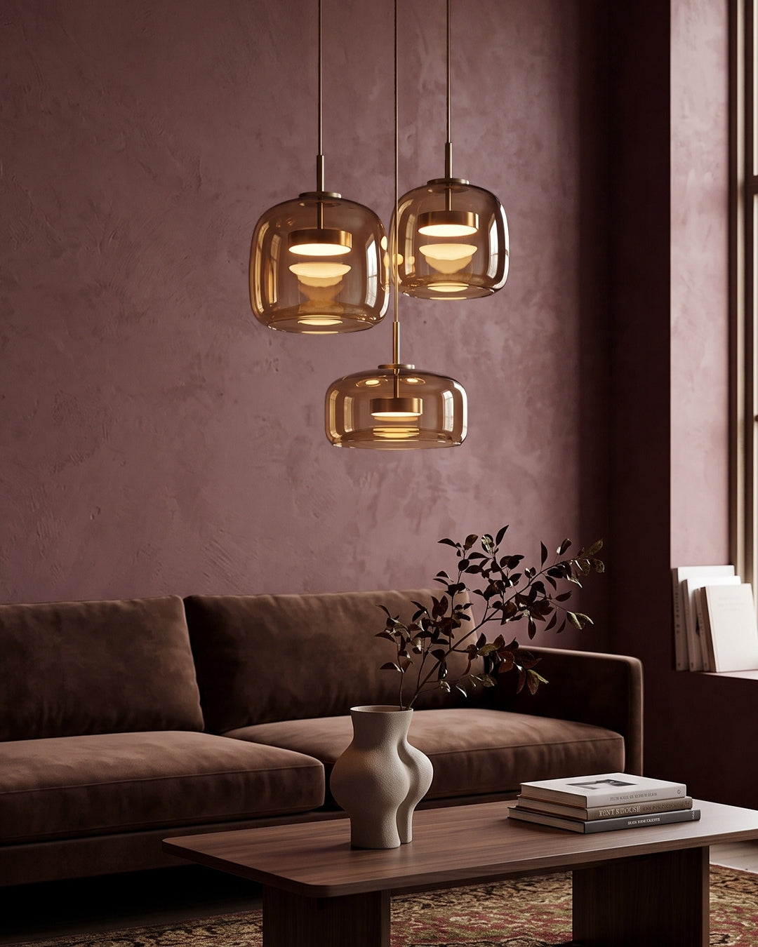 Bente | Glass Pendant Light