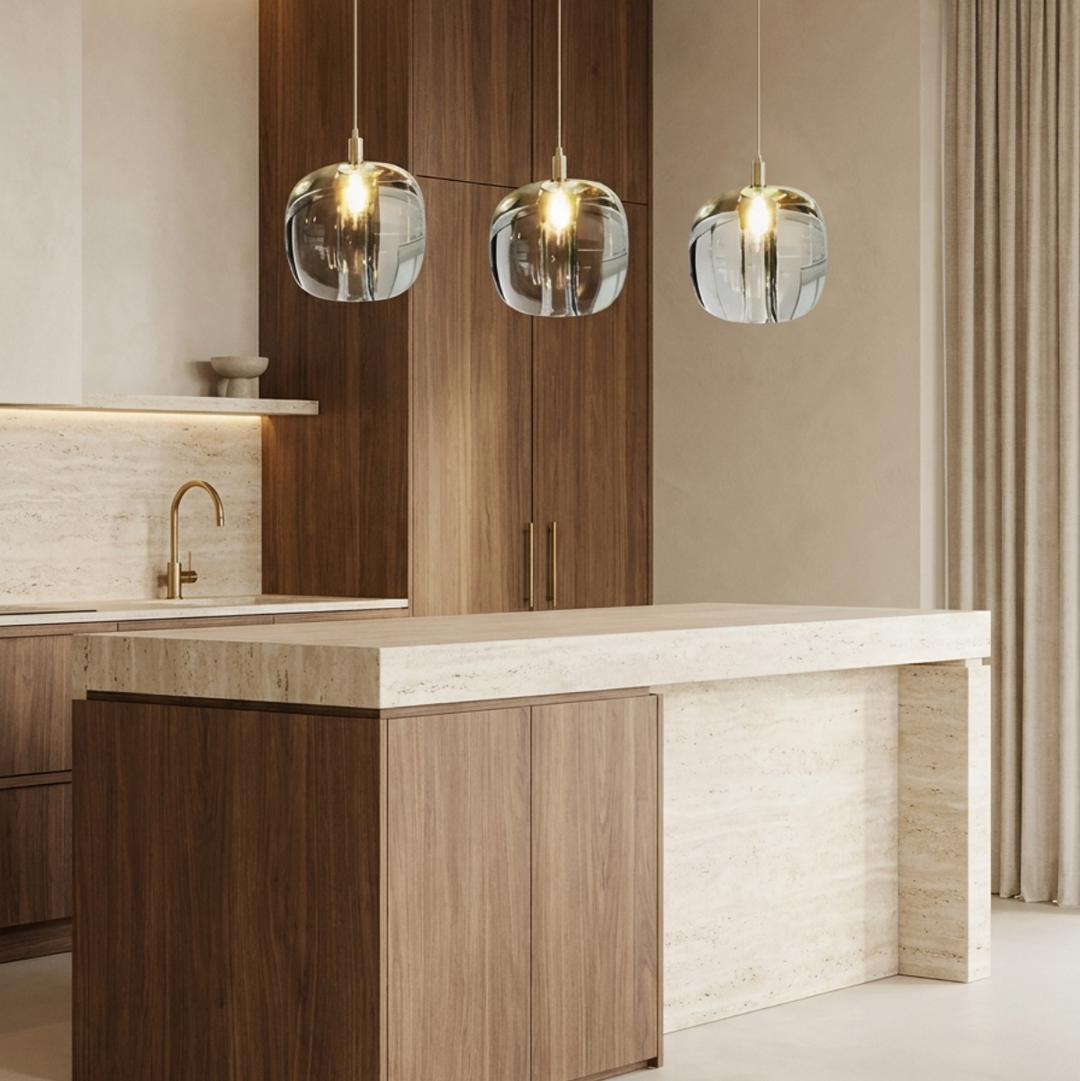 Kusti | Glass Pendant Light