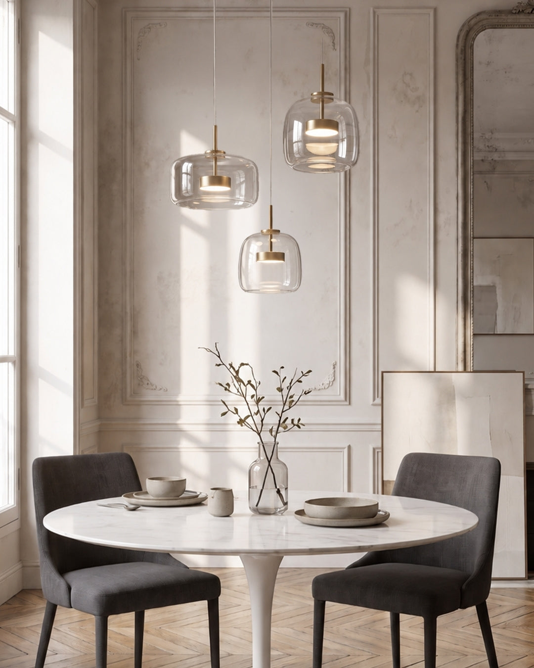 Bente | Glass Pendant Light