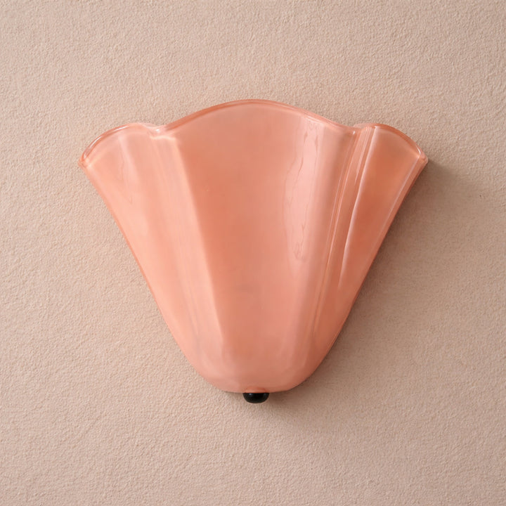 Vika | Milk Glass Wall Sconce