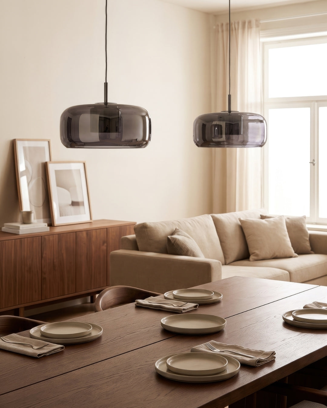 Bente | Glass Pendant Light