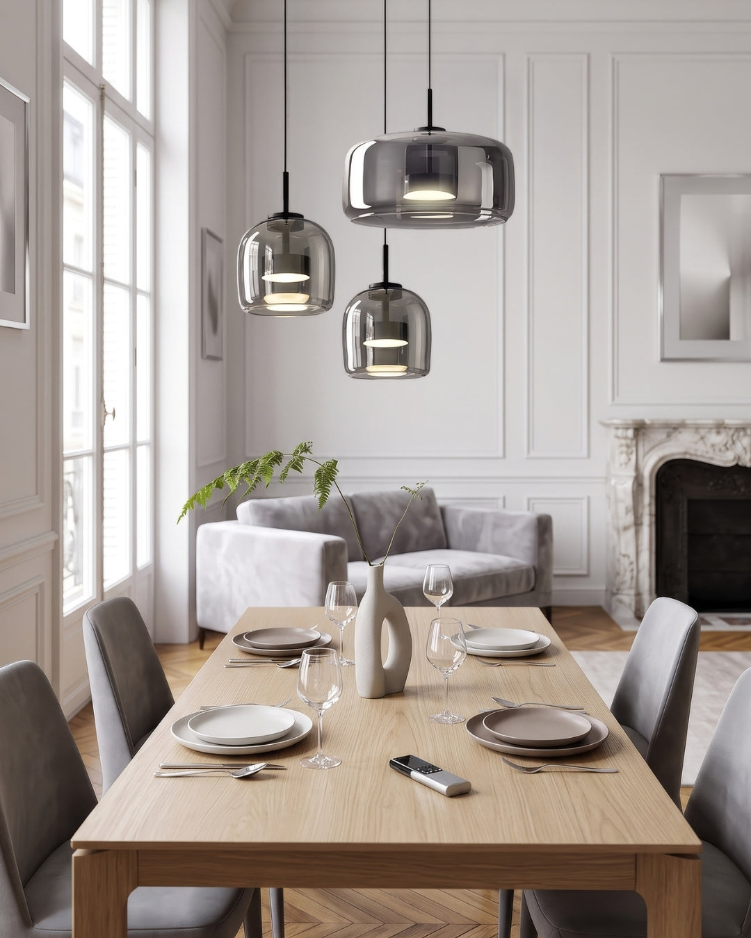 Bente | Glass Pendant Light