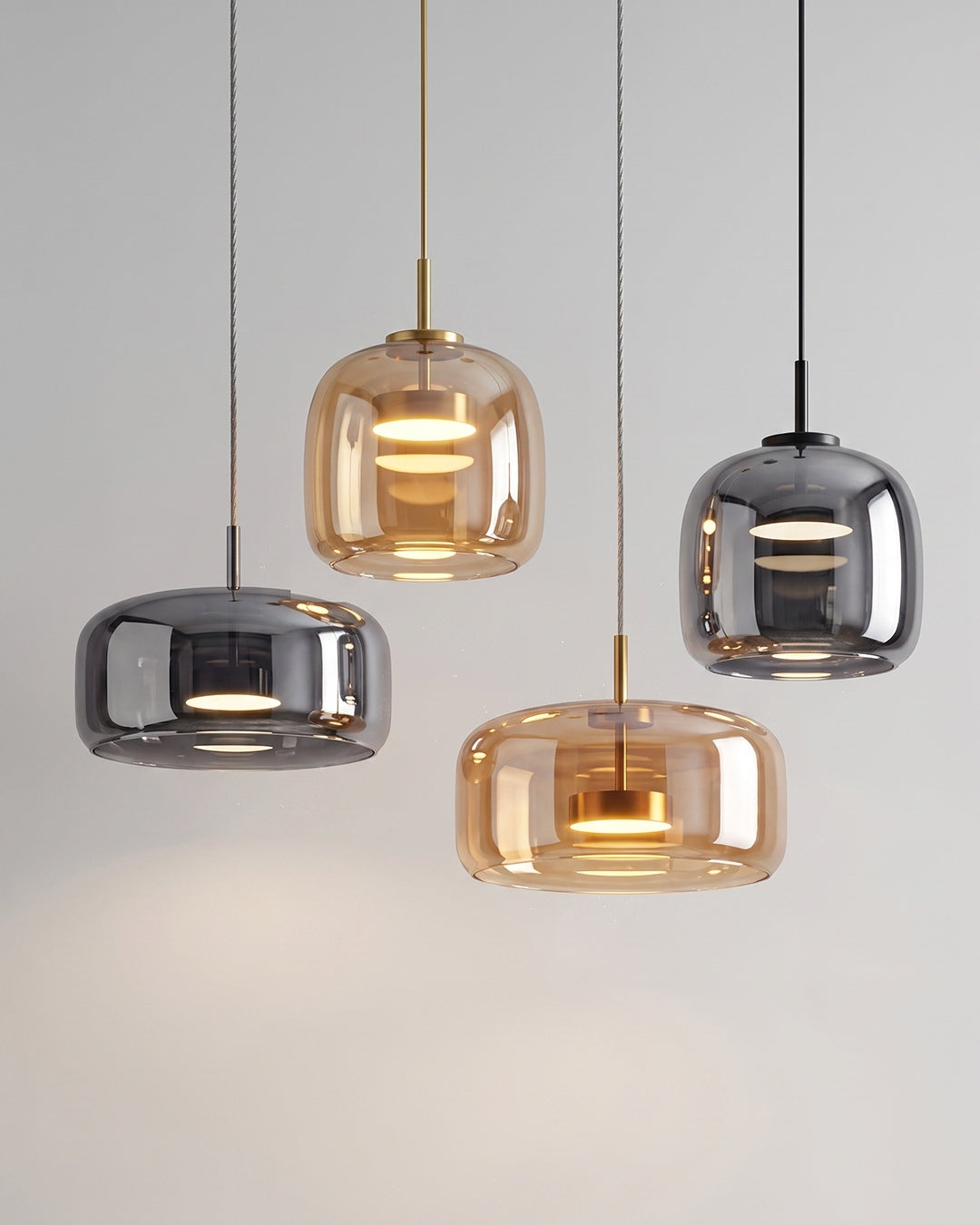 Bente | Glass Pendant Light