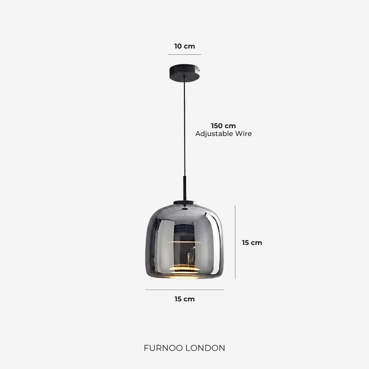 Bente | Glass Pendant Light