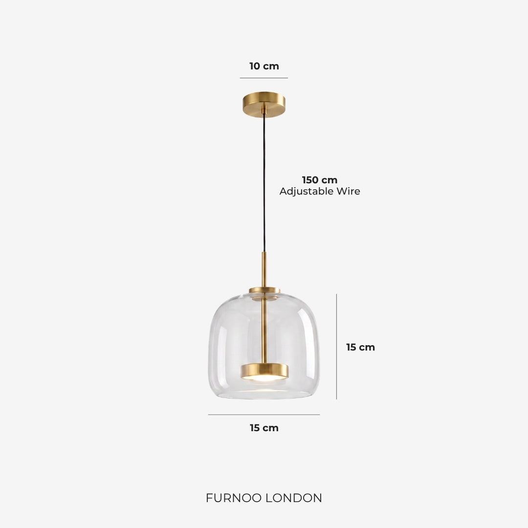 Bente | Glass Pendant Light