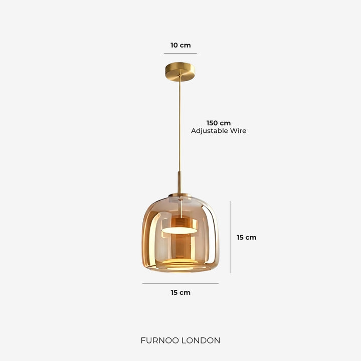 Bente | Glass Pendant Light