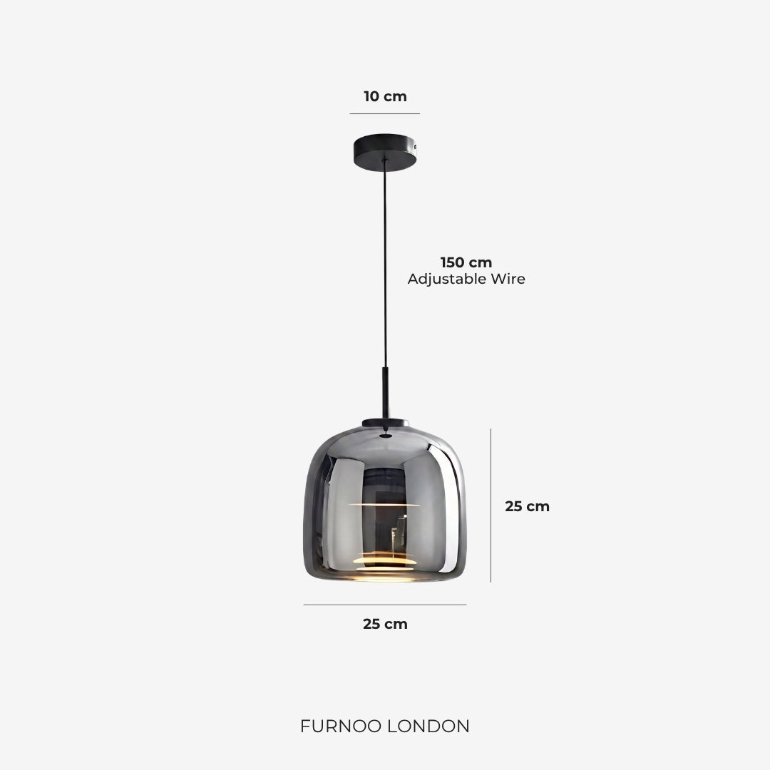 Bente | Glass Pendant Light