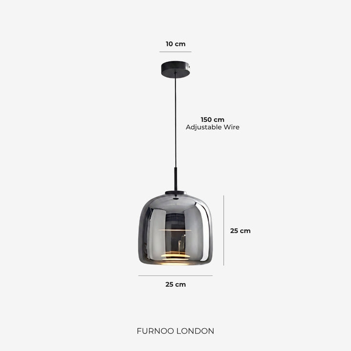 Bente | Glass Pendant Light