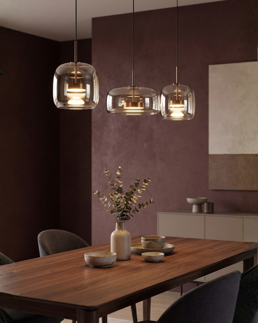 Bente | Glass Pendant Light