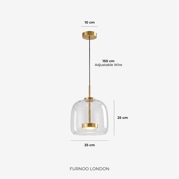 Bente | Glass Pendant Light