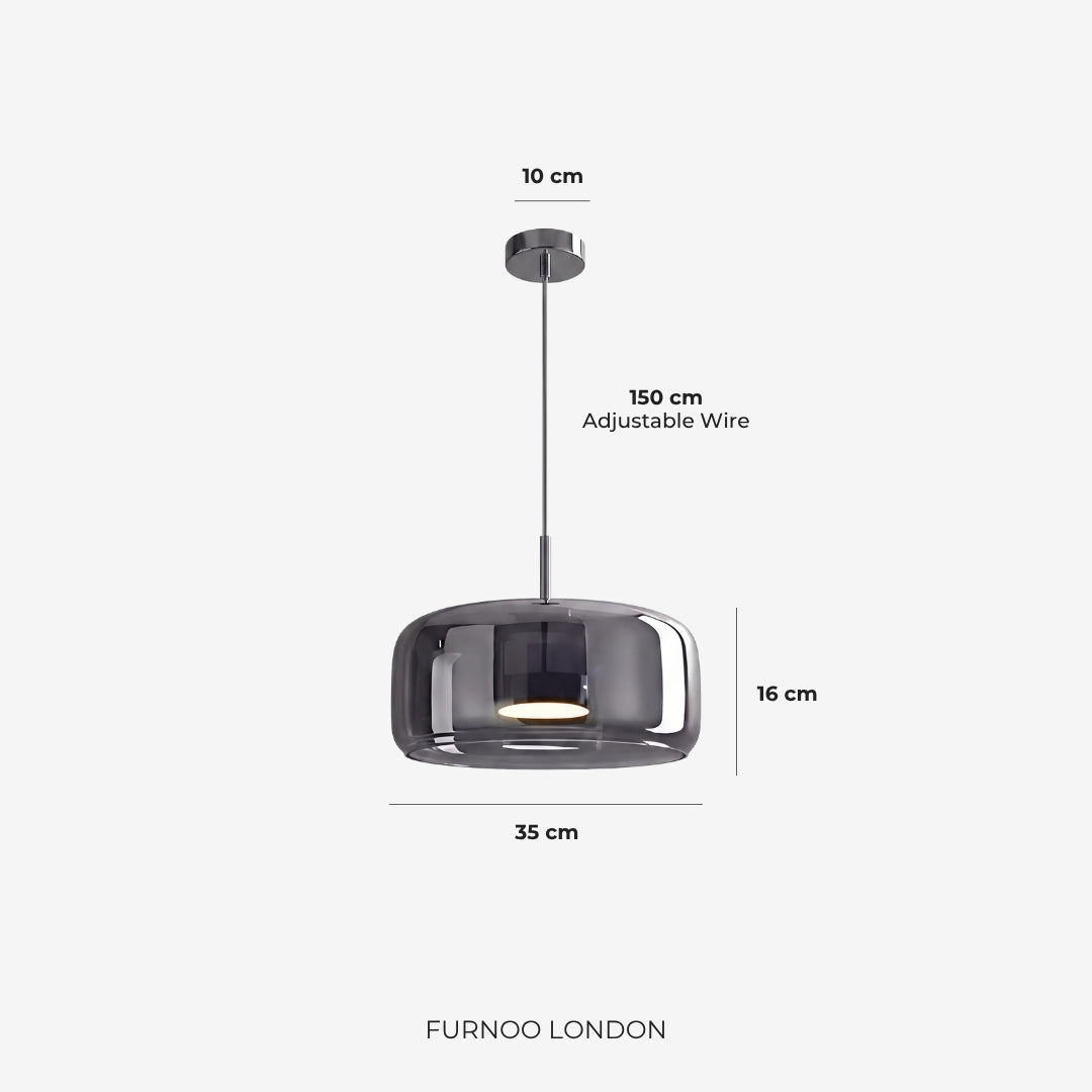 Bente | Glass Pendant Light