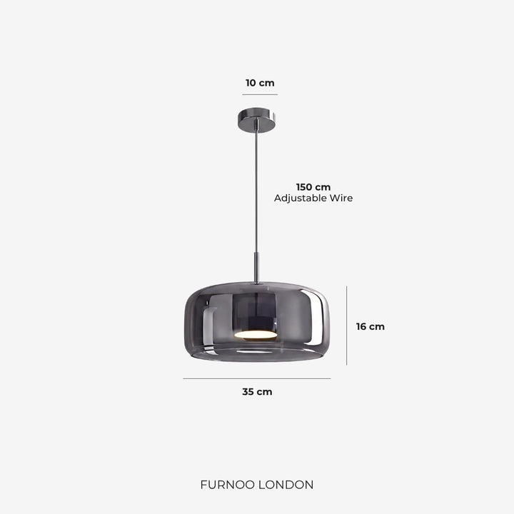 Bente | Glass Pendant Light