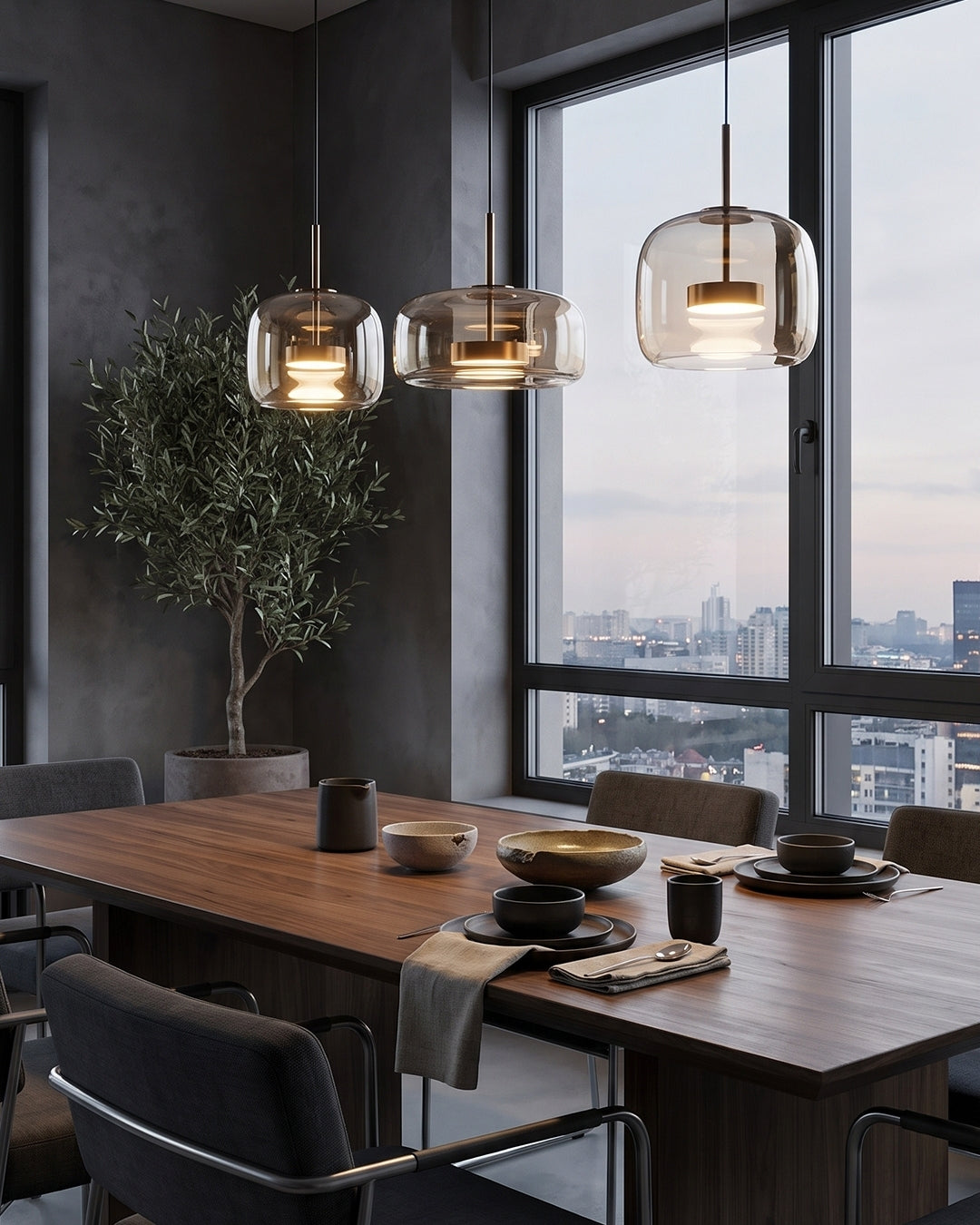 Bente | Glass Pendant Light