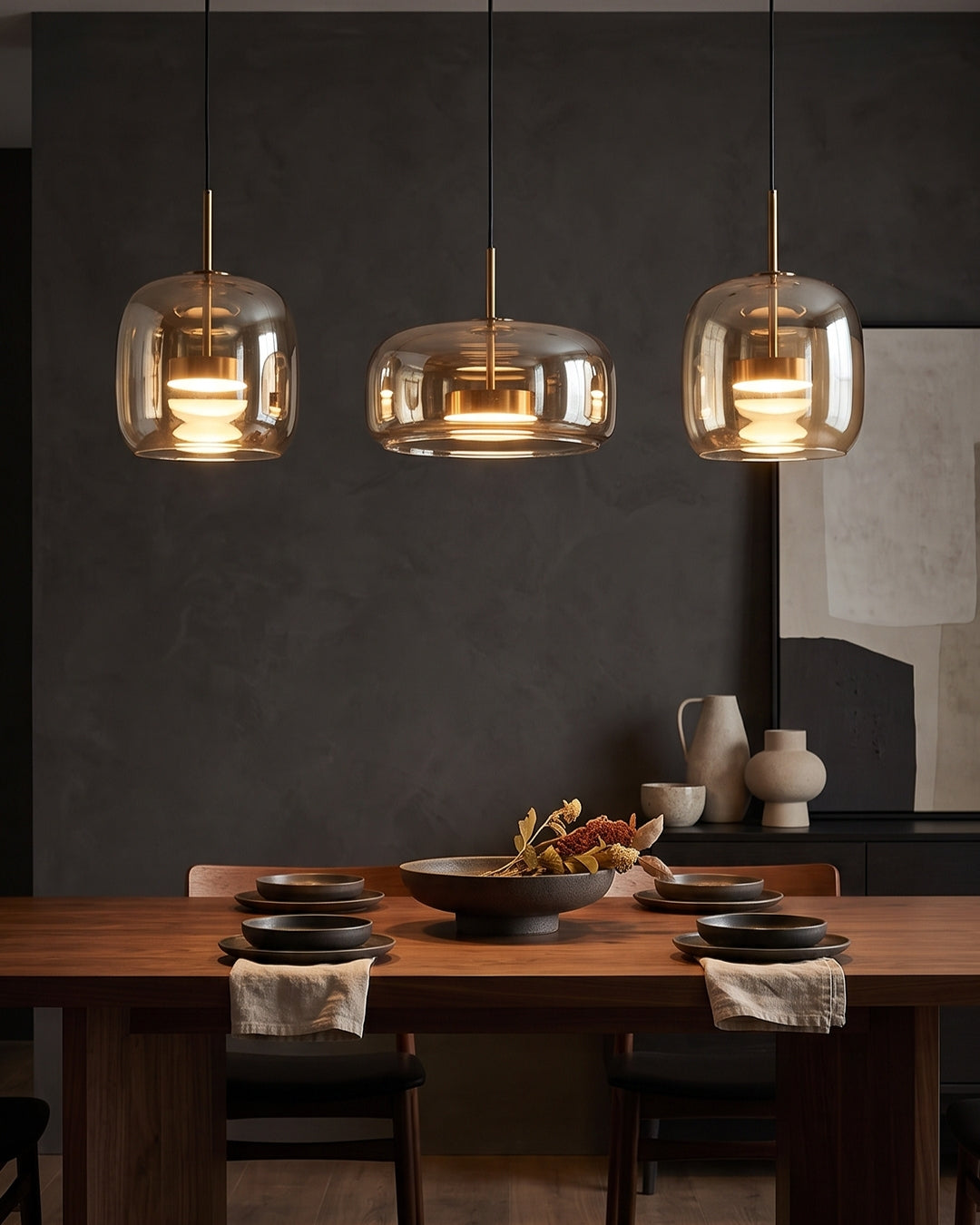 Bente | Glass Pendant Light