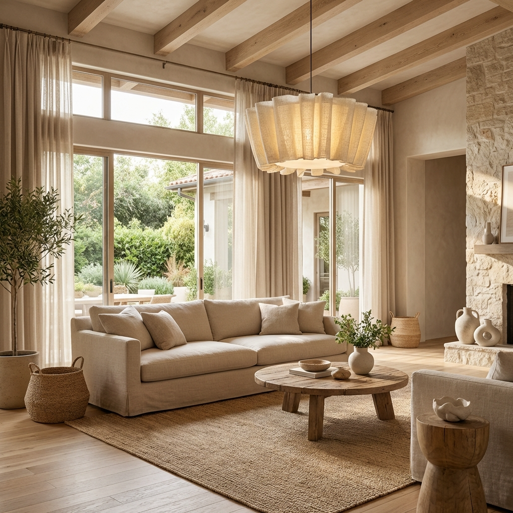 Plie | Fabric Pendant Light