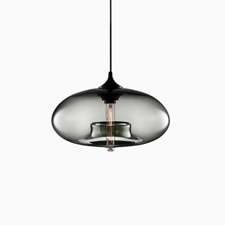Tama | Tinted Glass Oval Pendant Light