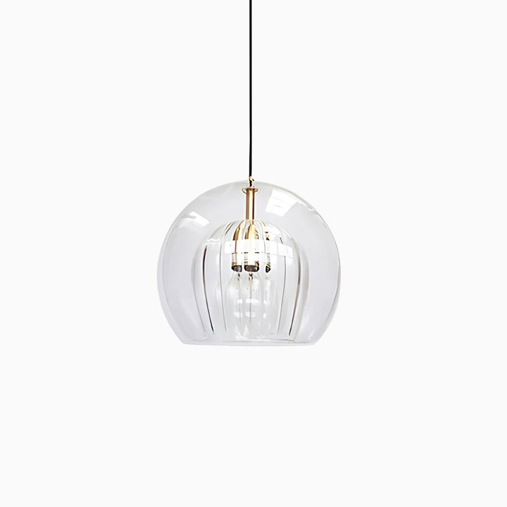 Tsubo | Clear Glass Globe Pendant Light