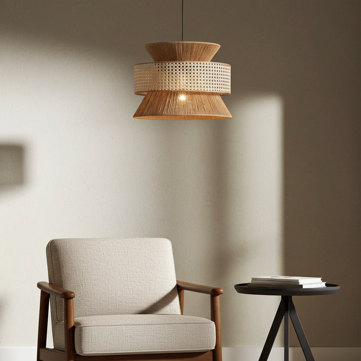 Haru | Hemp Rope Pendant Light