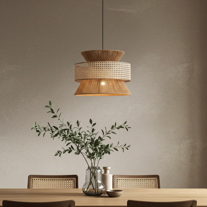 Haru | Hemp Rope Pendant Light