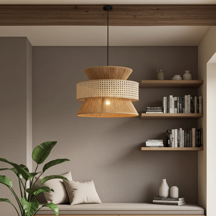 Haru | Hemp Rope Pendant Light