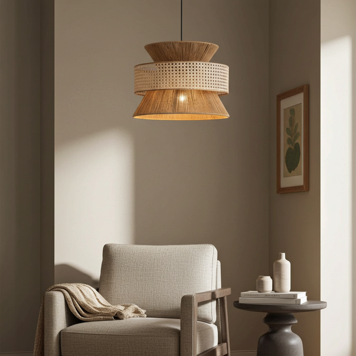 Haru | Hemp Rope Pendant Light