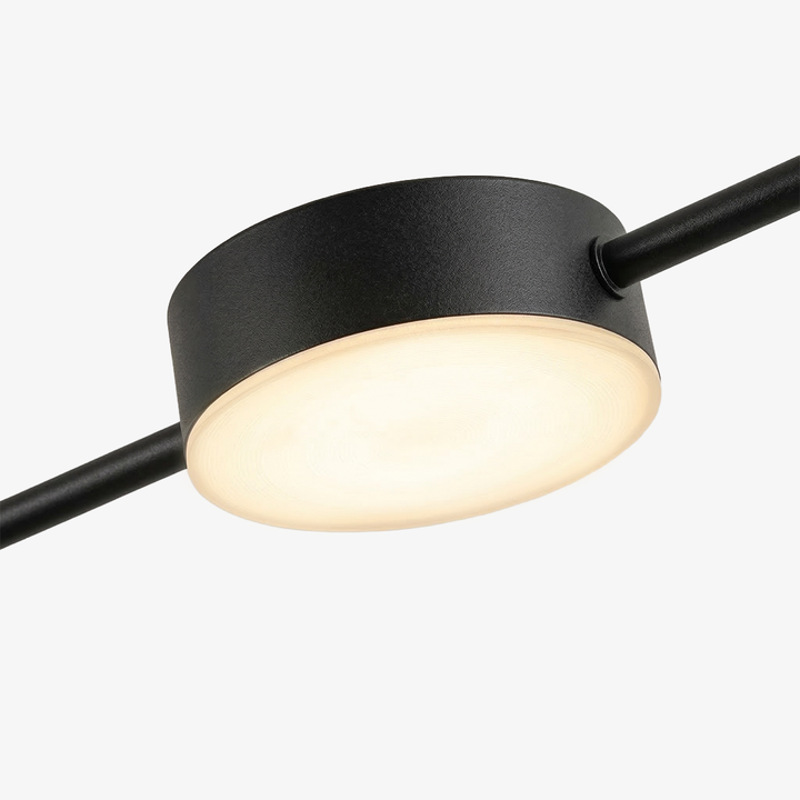 Rosalina | Metal Linear Multi-Head Pendant Light