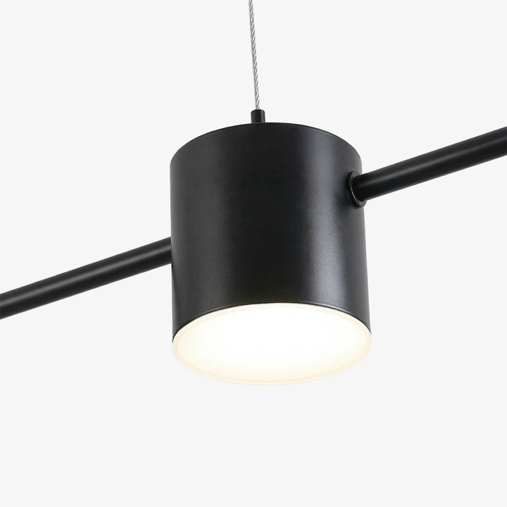 Rosalina | Metal Linear Multi-Head Pendant Light