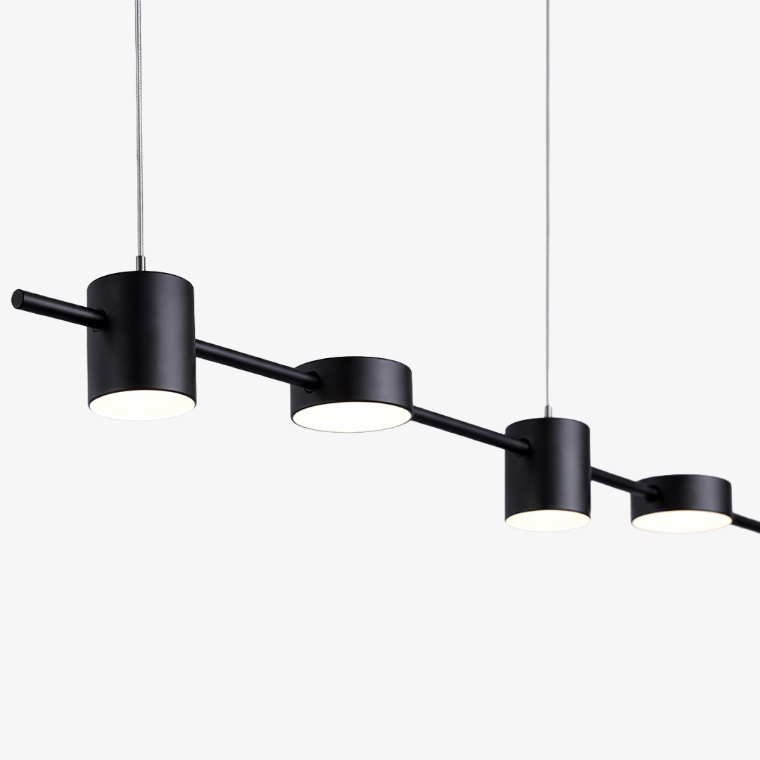 Rosalina | Metal Linear Multi-Head Pendant Light