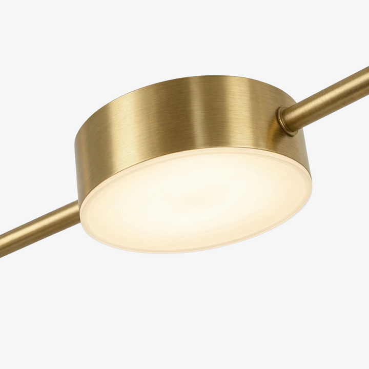 Rosalina | Metal Linear Multi-Head Pendant Light