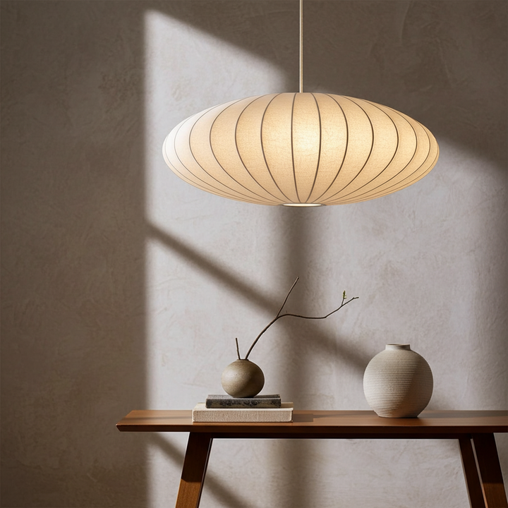 Aya | Handmade Silk Pendant Light