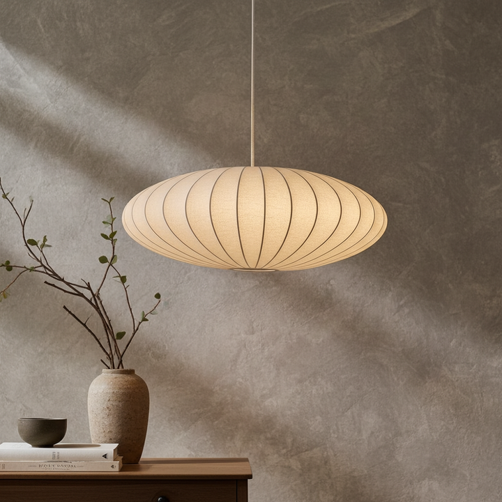 Aya | Handmade Silk Pendant Light