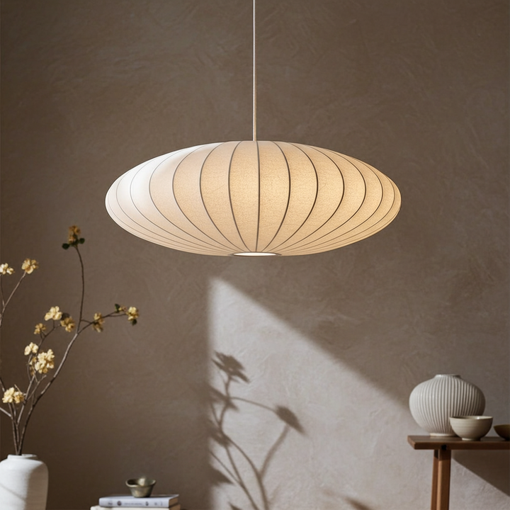 Aya | Handmade Silk Pendant Light