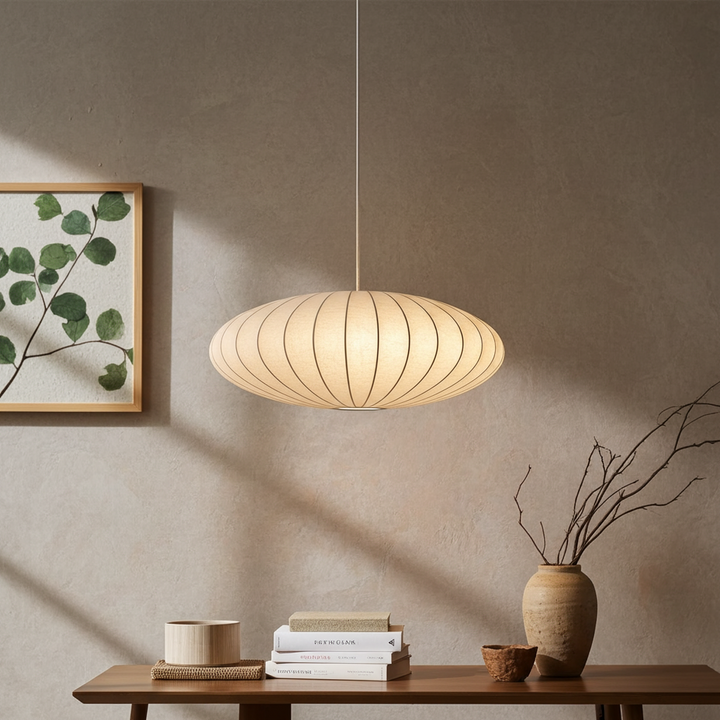 Aya | Handmade Silk Pendant Light