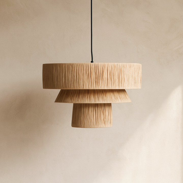 Dionyza | Woven Rattan Pendant Light