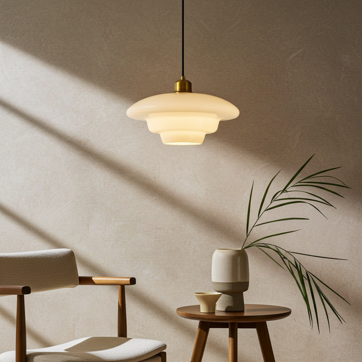 Kairo | Mid-Century Glass Pendant Light