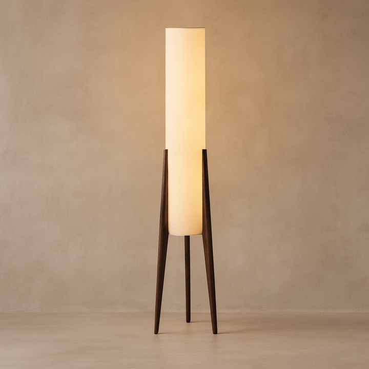 Silas | Solid Wood Floor Lamp
