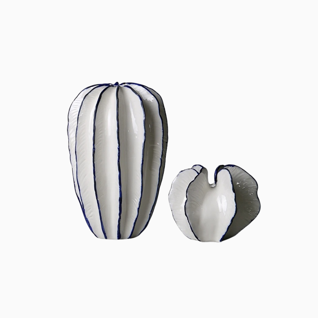 Sazanami | Ripple Ceramic Vase Set