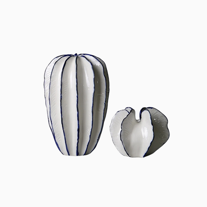 Sazanami | Ripple Ceramic Vase Set