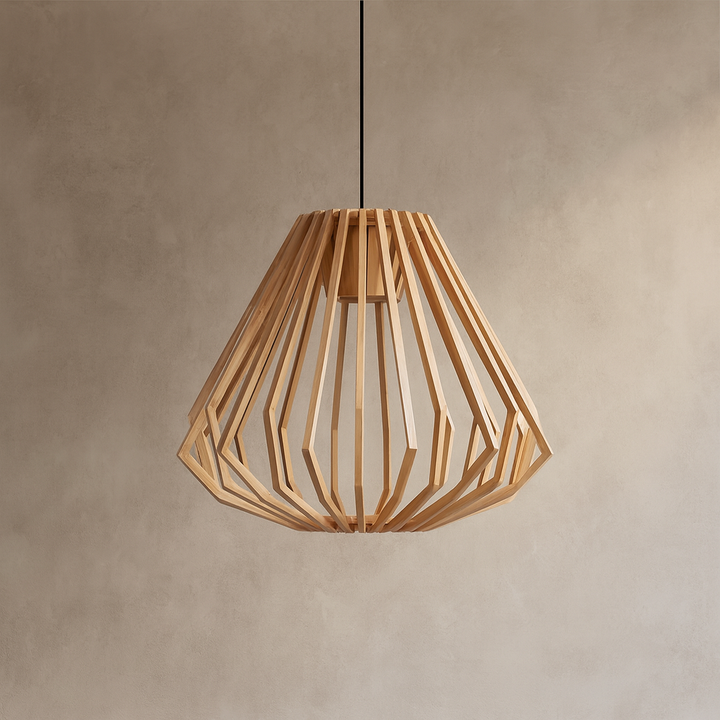 Yana | Wooden Cage Pendant Light