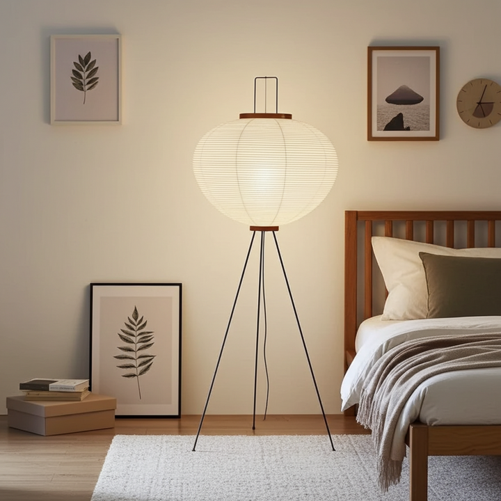 Kleio | Japanese Paper Floor Lamp