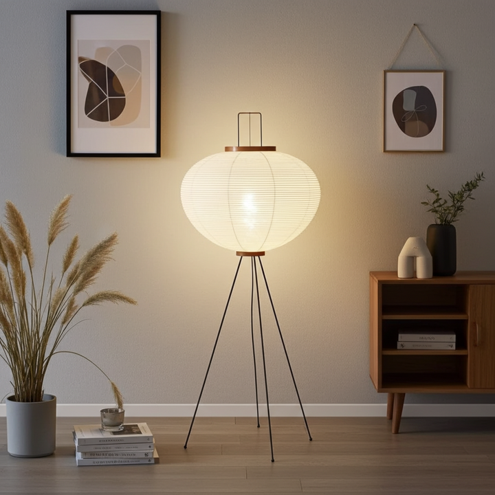 Kleio | Japanese Paper Floor Lamp