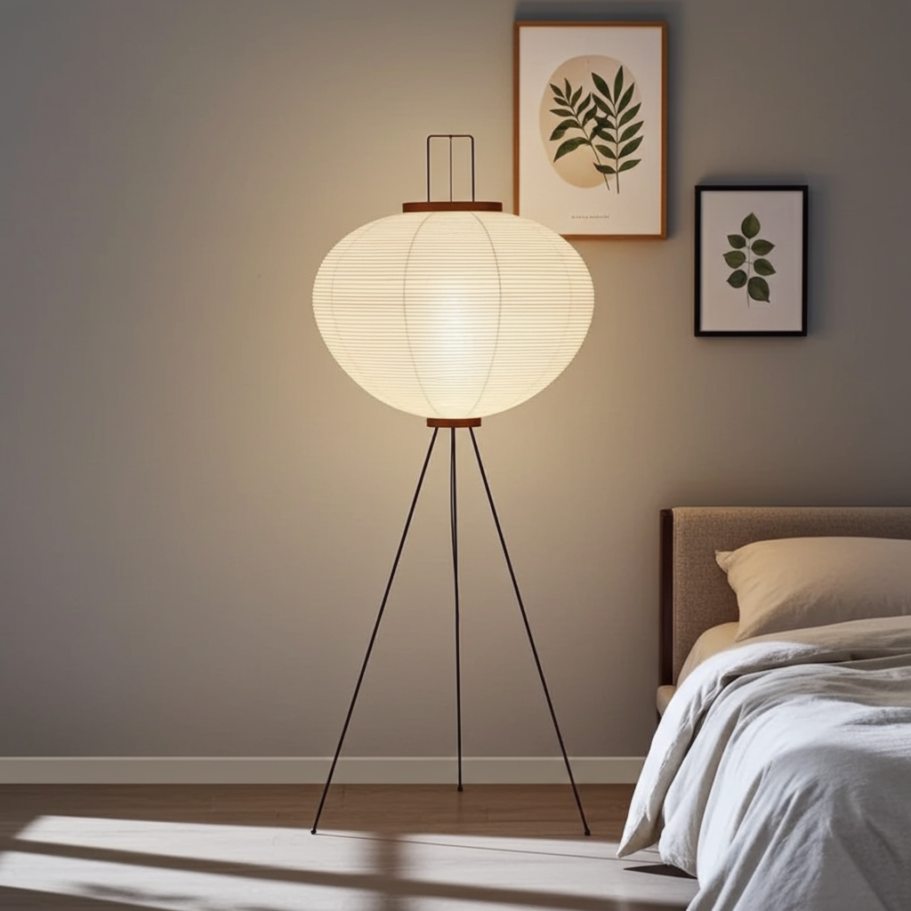 Kleio | Japanese Paper Floor Lamp