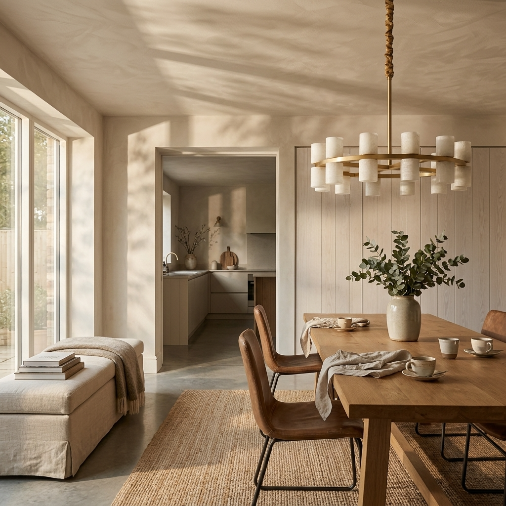 Lida | Natural Alabaster Crown Chandelier